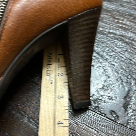 Paul Green Womens Leather Zip Up Ankle Boots Chestnut Brown Size 9 US / 6.5 UK - Picture 15 of 16